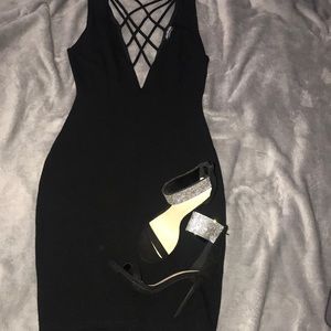 Little Black Dress Criss Cross Back